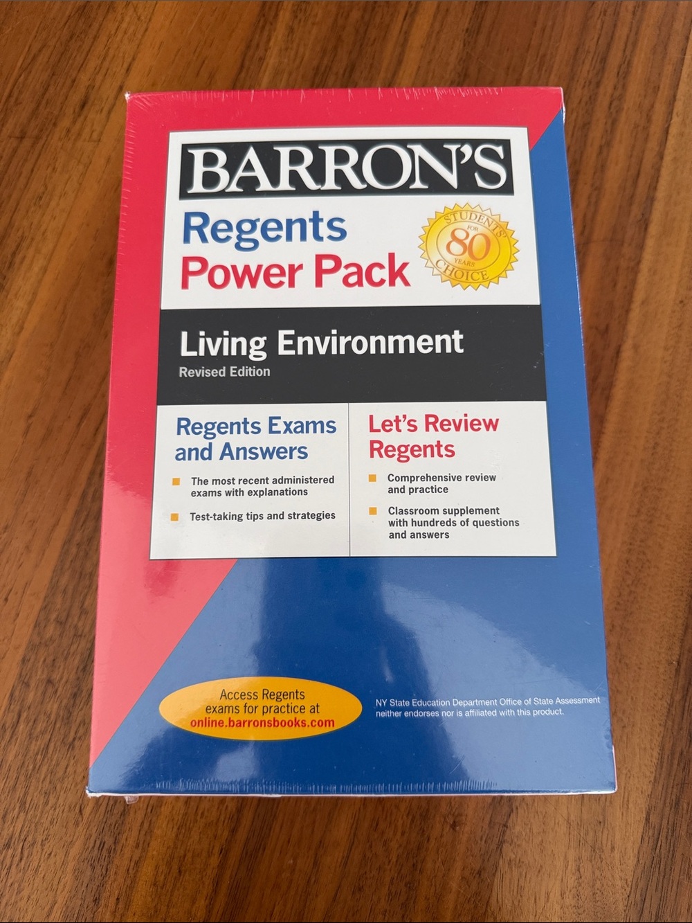 Barrons Regents Power Pack Living Environment Revised Edition